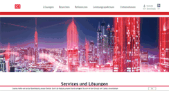 Desktop Screenshot of dbkommunikationstechnik.de