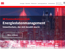 Tablet Screenshot of dbkommunikationstechnik.de